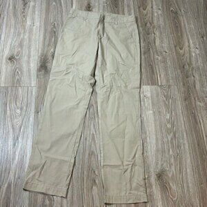 Garnet hill women khaki pants size 8